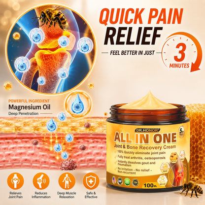 DR.HONOR® All-In-One Joint & Bone Recovery Cream🎉🎉(Specially for older adults)